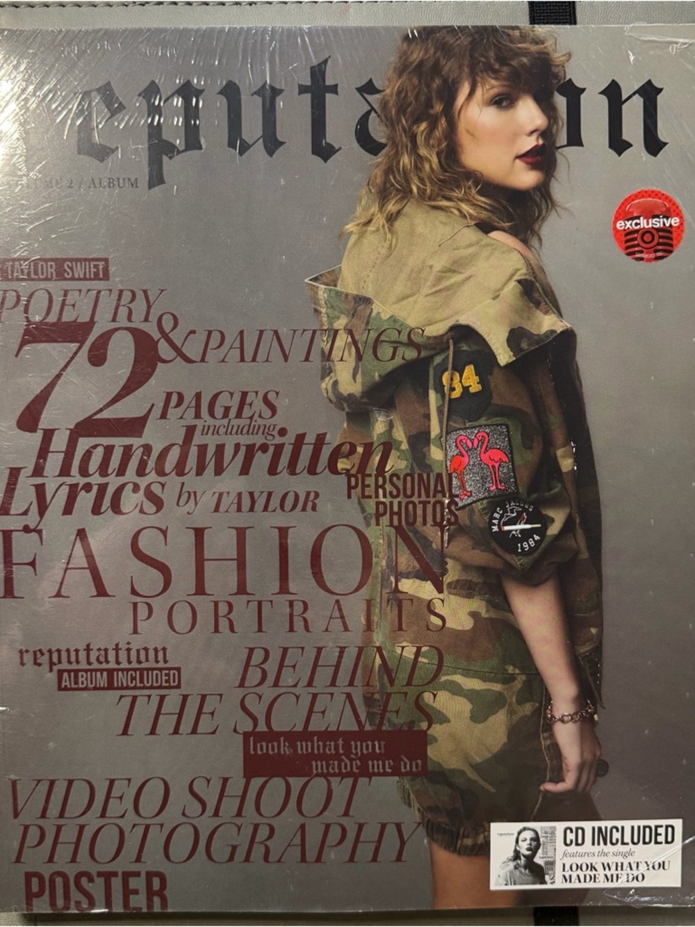 Taylor Swift reputation Vol. 2 Magazine (New/Sealed)